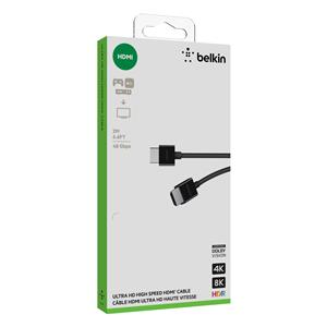 Belkin Ultra Highspeed HDMI Cab. 4K HDR, 2m,black AV10175bt2MBKV2