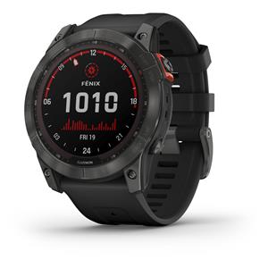 Garmin fenix 7X Solar Slate grey with black band