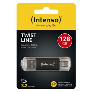 Intenso Twist Line Type-C 128GB USB Stick 3.2
