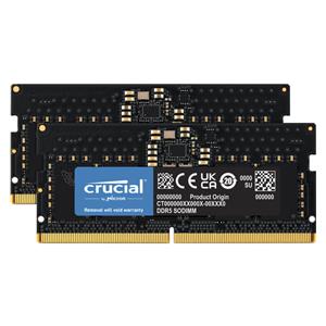 Crucial DDR5-4800 Kit       16GB 2x8GB SODIMM CL40 (16Gbit)