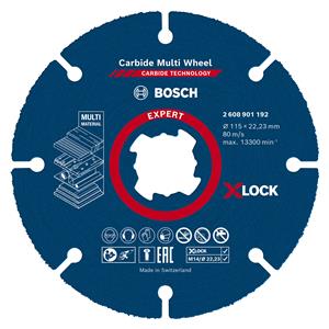 Bosch EXPERT X-LOCK Carbide Multiwheel 115x22.23mm