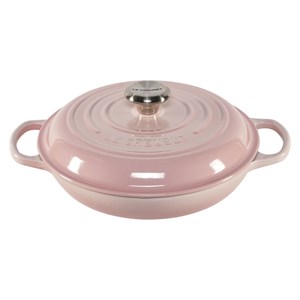Le Creuset Signature       26 cm Gourmet Professional Pot Pink