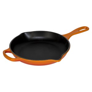 Le Creuset Frying & Serving Pan Cast Iron Oven Red 23 cm