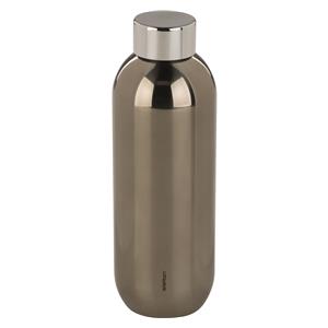 Stelton Keep Cool Thermo Bottle 0,6l dark gold