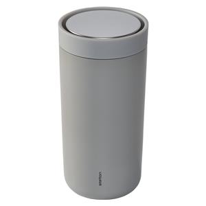 Stelton To Go Click Thermal Mug 0,4 l            soft light grey