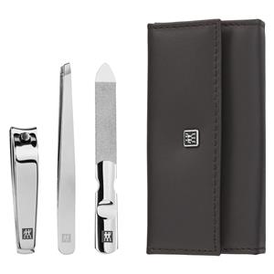 Zwilling CLASSIC INOX Pocket Case, brown, 3 pcs.