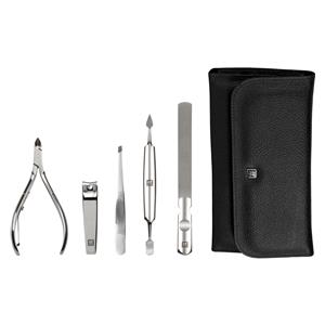 Zwilling CLASSIC INOX Press Stud Case, black, 5 pcs.