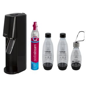 SodaStream Terra black Vorteilspack mit 3 Flaschen