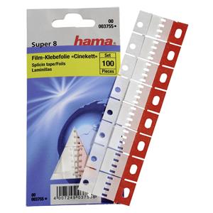 Hama Film Splicing Tape Cinekett S 8   100pcs               3755