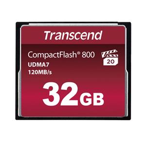 Transcend Compact Flash     32GB 800x