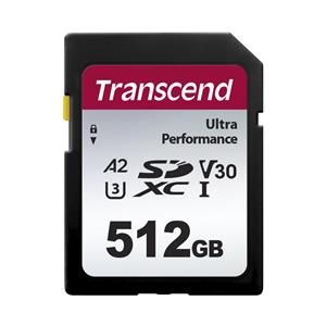 Transcend SDXC 340S 512GB Class 10 UHS-I U3 A2 V30