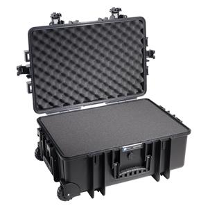 B&W Outdoor Case 6700 with pre-cut foam (SI) black