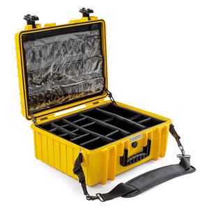 B&W Outdoor Case 6000 with medical emergency ki yellow