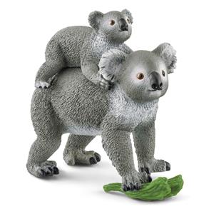 Schleich Wild Life 42566 Koala Mutter mit Baby