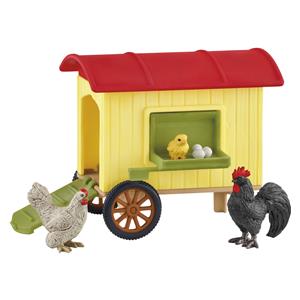 Schleich Farm World        42572 Mobile Chicken Coop