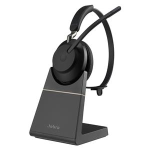Jabra Evolve2 65 UC Mono Headset Black BT USB-A + Charging Stand