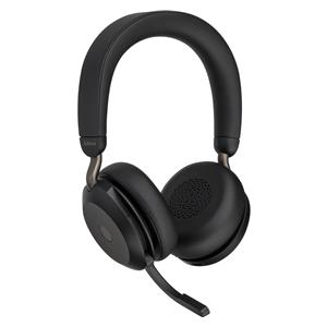 Jabra Evolve2 75 MS Headset BT Over-Ear BLK USB-A + Chargestand