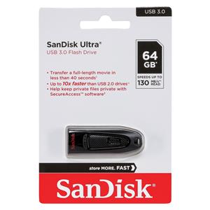 SanDisk Ultra USB 3.0 64GB up to 100MB/s SDCZ48-064G-U46