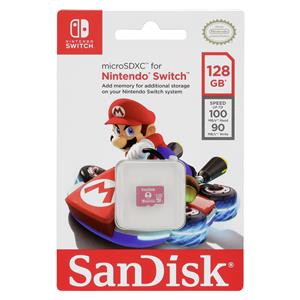 SanDisk MicroSDXC UHS-I    128GB Nintendo Switch