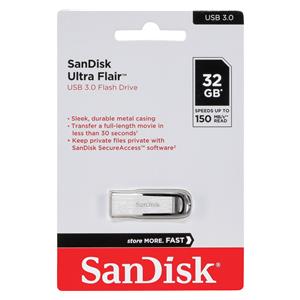 SanDisk Cruzer Ultra Flair  32GB USB 3.0 150MB/s  SDCZ73-032G-G46