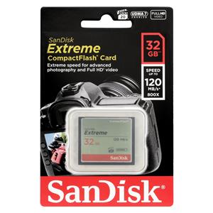 SanDisk Extreme CF          32GB 120MB/s UDMA7   SDCFXSB-032G-G46