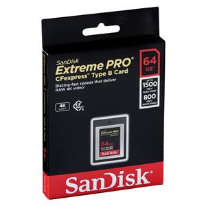 SanDisk CF Express Type 2  64GB Extreme Pro     SDCFE-064G-GN4NN