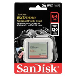 SanDisk Extreme CF          64GB 120MB/s UDMA7   SDCFXSB-064G-G46