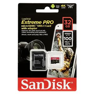 SanDisk microSDHC A1 100MB  32GB Extreme Pro   SDSQXCG-032G-GN6MA