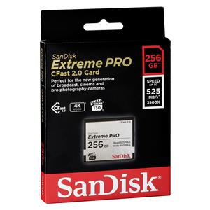 SanDisk CFAST 2.0 VPG130   256GB Extreme Pro     SDCFSP-256G-G46D