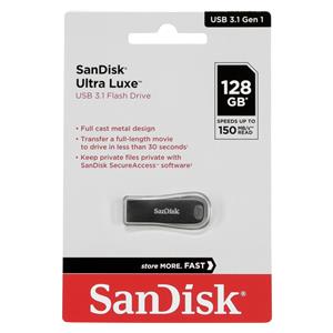 SanDisk Cruzer Ultra Luxe  128GB USB 3.1 150MB/s  SDCZ74-128G-G46