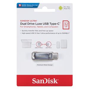 SanDisk Ultra Dual Drive Luxe 32GB USB Type-C SDDDC4-032G-G46