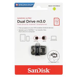 SanDisk Ultra Dual Drive    32GB m3.0 grey&silver  SDDD3-032G-G46