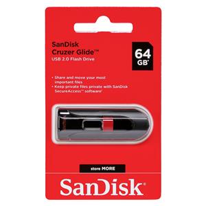 SanDisk Cruzer Glide        64GB SDCZ60-064G-B35