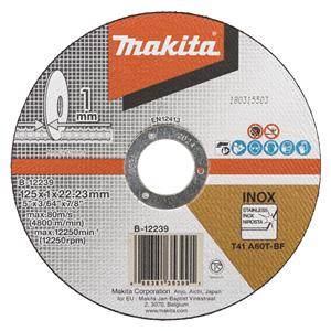 Makita B-12239-10 cutting disk 125x1mm INOX (10)