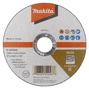Makita D-65969-12 cutting disc 125x1,2mm INOX