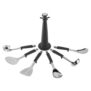 Joseph Joseph Elevate Carousel Utensil Set steel