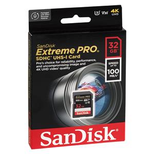 SanDisk Extreme Pro SDHC    32GB UHS-I C10 U3 V30