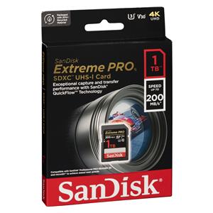 SanDisk Extreme Pro SDXC     1TB UHS-I C10 U3 V30