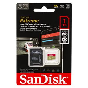 SanDisk microSDXC            1TB Extreme A2 C10 V30 UHS-I U3