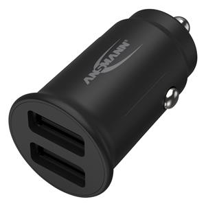 Ansmann In-Car Charger CC212 2xUSB 2400mA           1000-0030