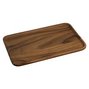 Zassenhaus Snack Plate, 42 x 27 x 2cm Acacia