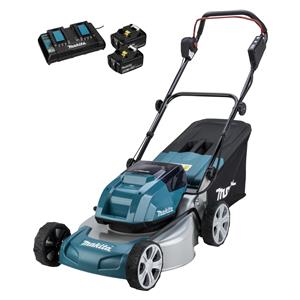 Makita DLM463PT2 cordless lawn mower