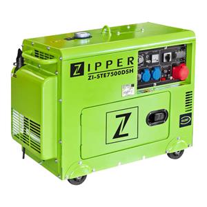 Zipper ZI-STE7500DSH generator za struju 6500W Diesel