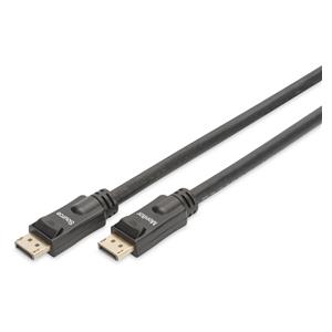 DIGITUS Displayport Connection Cable, DP, m/amp St/St, 15m