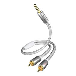 in-akustik Premium Audio Cable 3,5 mm Jack Plug - Cinch 5,0 m
