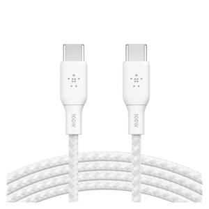 Belkin braided USB-C/USB-C Cable 100W 2m white CAB014bt2MWH