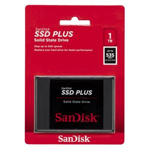 SanDisk SSD Plus             1TB Read 535 MB/s    SDSSDA-1T00-G27