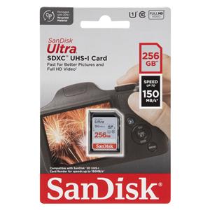 SanDisk Ultra SDXC UHS-I   256GB 150MB/s       SDSDUNC-256G-GN6IN