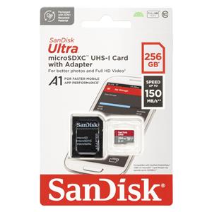 SanDisk Ultra microSDXC A1 256GB 120MB/s Adapt.SDSQUAC-256G-GN6MA