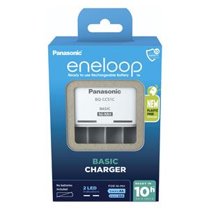 Panasonic Eneloop Basic Charger BQ-CC51E ohne Akkus